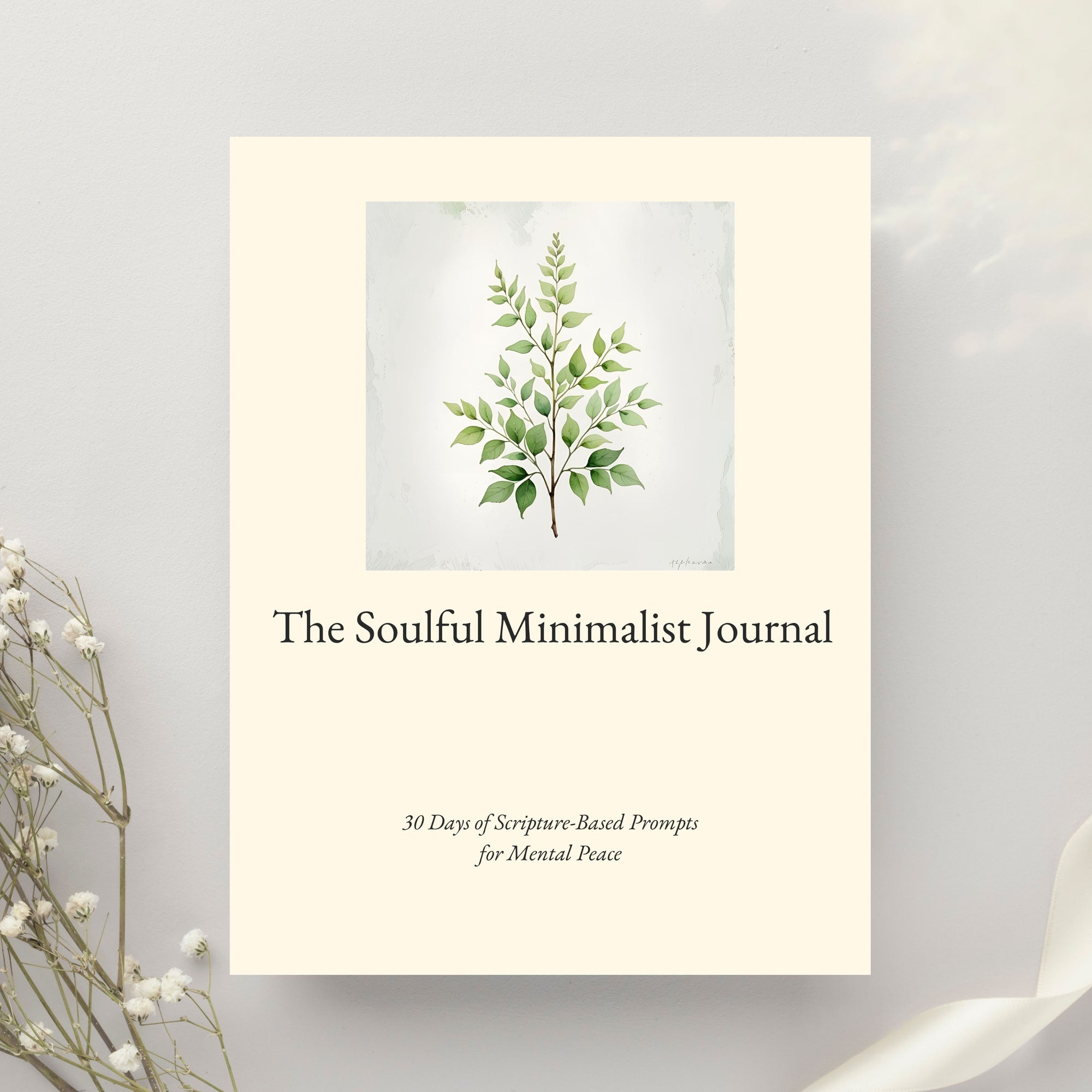 Christian Journal Printable | 30-Day Faith & Reflection Workbook | Daily Devotional PDF for Women’s Quiet Time